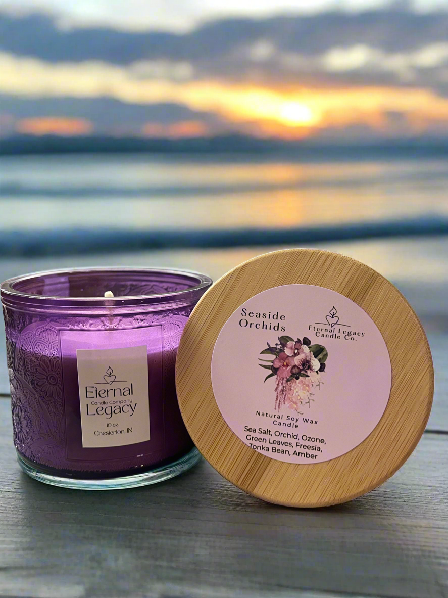 Seaside Orchids 10oz Candle
