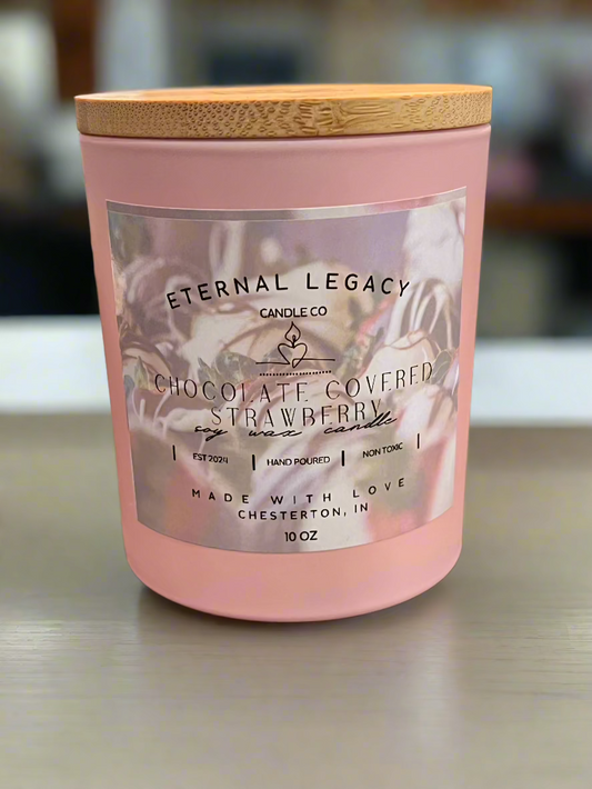 Chocolate Covered Strawberry 10oz Candle